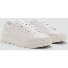 Mango Trainers Mango Leather Panel Sneakers - White