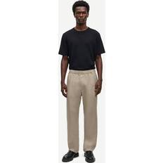 Samsøe Samsøe Kläder Samsøe Samsøe Sajabari X Trousers Herr Byxor - Greige
