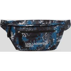 Karl Lagerfeld Bæltetasker Karl Lagerfeld Digital Print Nylon Belt Bag - Green