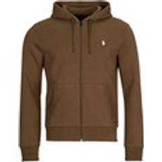 Polo Ralph Lauren Double-Knit Full-Zip Hoodie - Brown