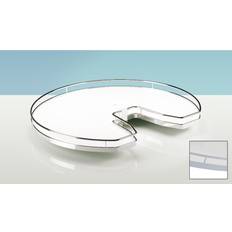 Schrank- & Küchengriffe Hettich Eckschr Drehboden 3/4 Falttür 900 mm chrom