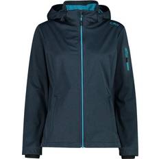 CMP Light Softshell Jacket Zip Hood - Blå