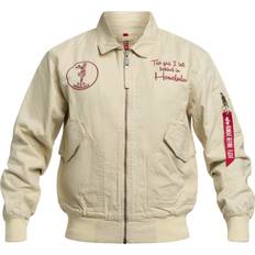 Alpha Industries CWU-45 Canvas Honolulu Jacket - White
