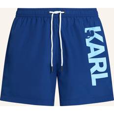 Karl Lagerfeld Herre Badetøj Karl Lagerfeld Badeshorts - Mørkeblå/Mint