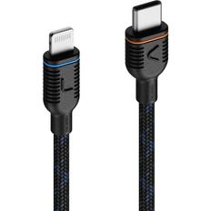 Unisynk MagRoll Magnetisk USB-C Lightning 2 m