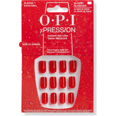 Ongles Faux OPI xPress/On Nail Art 1 Pieces - Rouge