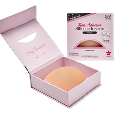 Nipple Covers Hollywood Fashion Secrets Non-Adhesive Silicone Inserts Nipple Concealers - Dark