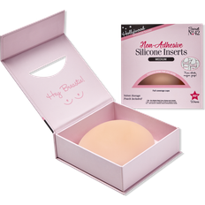 Nipple Covers Hollywood Fashion Secrets Non-Adhesive Silicone Inserts Nipple Concealers - Medium