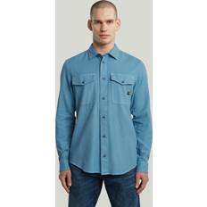 G-Star Skjortor G-Star Marine Slim Shirt Medium Blue