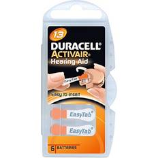 Duracell 60 x Activair typ 13 orange hörapparat batterier