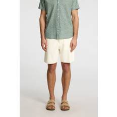 Selected Homme Shorts Selected Homme Slhreg Alex 201 Ecru Hemp Shorts - Hvid