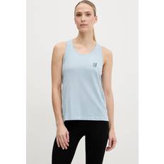 Compressport Women's Performance Singlet Løbeshirt Damer - Turkis