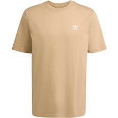 Adidas Brown T-shirts adidas Trefoil Essentials Tee Cardboard - Brown