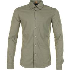 Round Shirts BOSS Myjersey Long Sleeve Shirt - Open Green