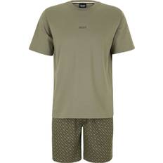 Sleepwear BOSS Relax Logo Short Pyjama Set - Green