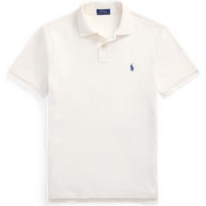 Polo Ralph Lauren Pony Logo Slim Fit Mesh Shirt - Pale Cream