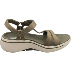 Skechers Green Slippers & Sandals Skechers Go Walk Arch Fit - Olive
