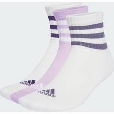 adidas 3-Stripes Cushioned Low-Cut Strumpor 3-pack - White