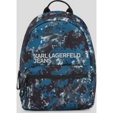 Karl Lagerfeld Ryggsäckar Karl Lagerfeld Digital Print Nylon Backpack - Green