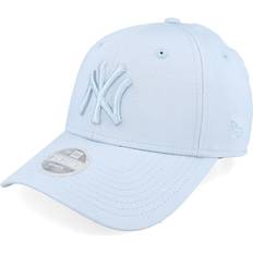 New Era York Yankees Womens League Essential Pastel Blue 9FORTY Adjustable Cap