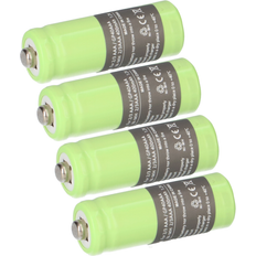 VHBW 4 x 2/3 AAA-batteri 400 mAh 1.2 V