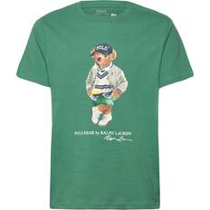 Ralph Lauren Barnkläder Ralph Lauren Polo Bear Cotton Jersey Tee - Grön