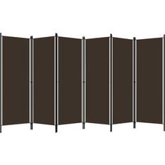 Hopfällbara Rumsavdelare vidaXL 6-panel Rumsavdelare 300x180cm