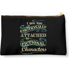 Solid Colours Cosmetic Bags WHIBOS Makeup Bag I Am Too Emotionally Attached To Fictional Characters - Mermaid Version