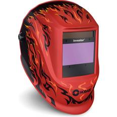 Headgear Hobart Auto Darkening Variable Shade Welding Helmet - Red Matte