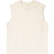 Bershka Tøj Bershka Beige Top Bluser T-shirts - Creme