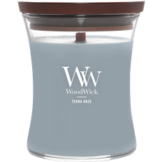 Woodwick Medium Hourglass Terra Haze 9.9cm x 9.9cm x 11.4cm Blue Scented Candle