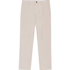 NN.07 Theo Linen Bukser - Oat