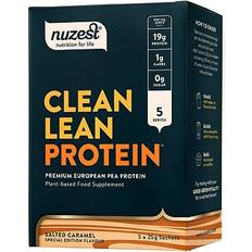 Nuzest Clean Lean Protein Premium European Pea Protein Powder Salted Caramel 5 x 25g