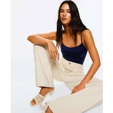 Bershka Undertøj Bershka Shirtbody - Navy