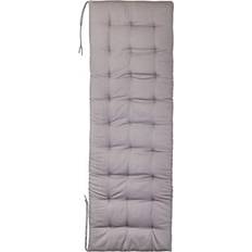 Hemtextil Brandsseller Bänkkudde 27 Kviltade Punkter 120 x 40 x 4 cm Stolsdyna Grå