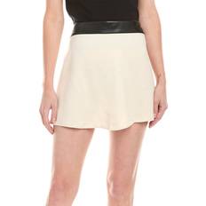 Linen-Blend Skirt