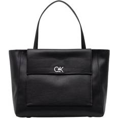 Calvin Klein Toteväskor Calvin Klein Toteväska CK Re-lock Medium Shopper - Svart