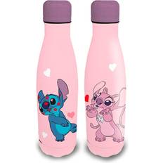 Stitch Vandflaske Termoflaske 500 ml Pink Lilla