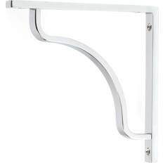 Building Materials From The Anvil Polished Chrome Abingdon Shelf Bracket 150mm x 150mm