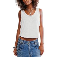 We The Easy Tank Top Large - Clean Ivory