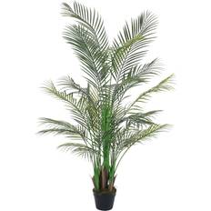 Fleur De Lis Living Tall Potted Palm Tree Indoor Outdoor Decor 160cm H x 18cm W x 18cm D Artificial Plant