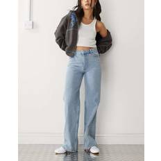 Yoko High Waist Wide Leg Jeans - Blue