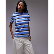 Arket Överdelar Arket T-shirt - Blue Retro Stripe