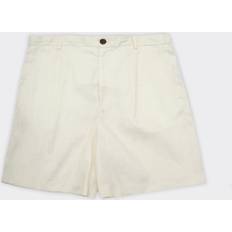 Selected Homme Bermuda Shorts I Ren Hør - Hvide
