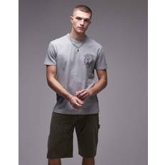 Tommy Jeans T-shirt Med Karusell-Tryck Baktill - Grå