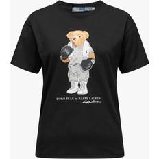 Polo Ralph Lauren Dame T-shirts Polo Ralph Lauren Bear T-Shirt E Nero - Black