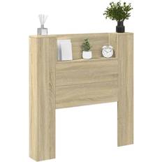 Latitude Run Cabinet With LED Brown Oak 160 x 16.5 x 103.5 cm