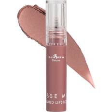 Italia Deluxe Pick 1 Mousse Matte Liquid Lipstick Comfortable Velvet Finish & Zipper Bag - Naked