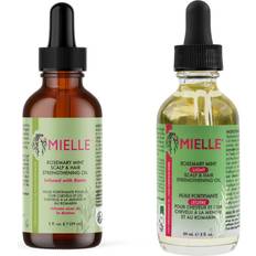 Mielle Hair Products Mielle Rosemary Mint Scalp and Hair Strengthening 1 x Regular Oil 59 ml & 1 x Light Oil 59 ml Bundle