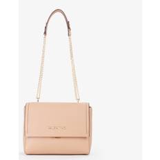 Valentino Bags Brown Crossbody Bags Valentino Bags Contrast Stitch Detail Crossbody Bag - Tan